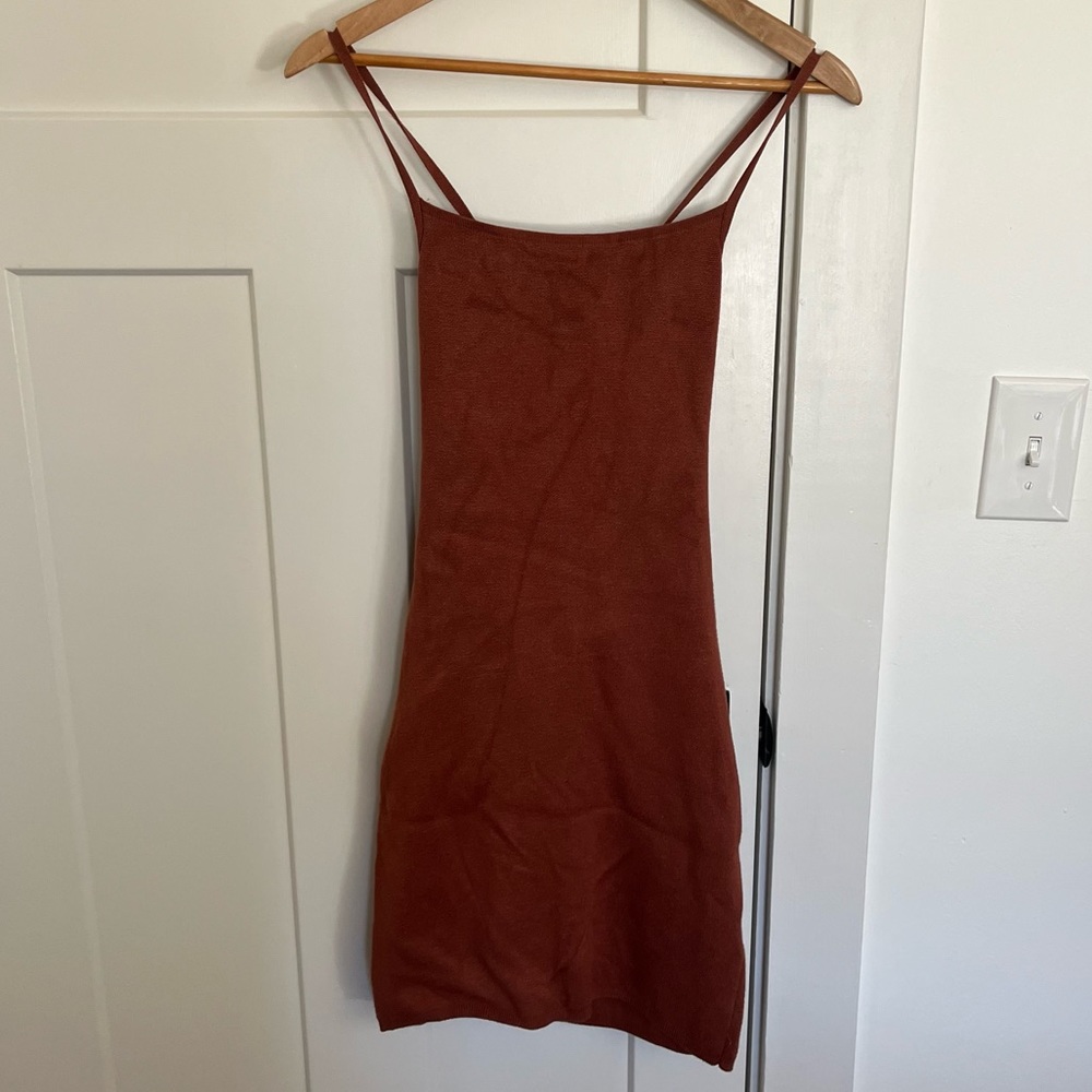 Abercrombie & Fitch Rust Mini Dress